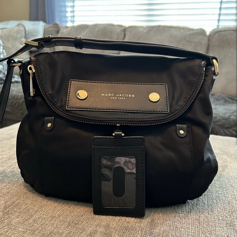Marc Jacobs Nylon Black Bag!! EUC!